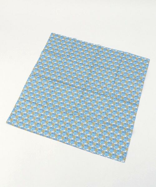 212 KITCHEN STORE / トゥーワントゥーキッチン ストア ハンカチ | クロス チューダーチューリップ BL ＜フローレット・ロンドン＞ | 詳細1