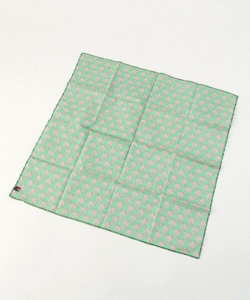 212 KITCHEN STORE / トゥーワントゥーキッチン ストア ハンカチ | クロス チューダーチューリップ GR ＜フローレット・ロンドン＞ | 詳細2