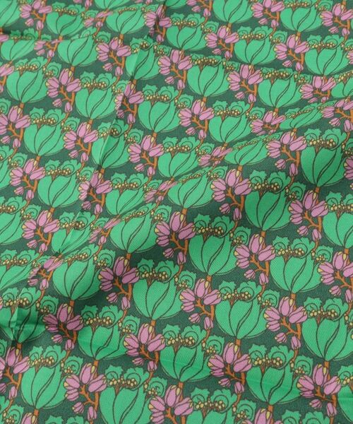 212 KITCHEN STORE / トゥーワントゥーキッチン ストア ハンカチ | クロス チューダーチューリップ GR ＜フローレット・ロンドン＞ | 詳細3