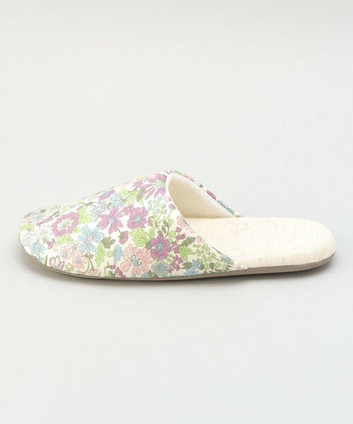 212 KITCHEN STORE / トゥーワントゥーキッチン ストア インナー・ルームウェア | スリッパ FL エミリー GR ＜フローレット・ロンドン＞ | 詳細2