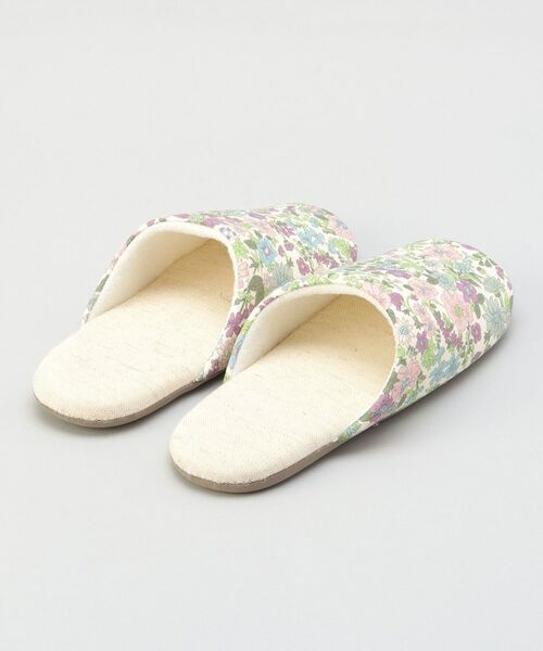 212 KITCHEN STORE / トゥーワントゥーキッチン ストア インナー・ルームウェア | スリッパ FL エミリー GR ＜フローレット・ロンドン＞ | 詳細3