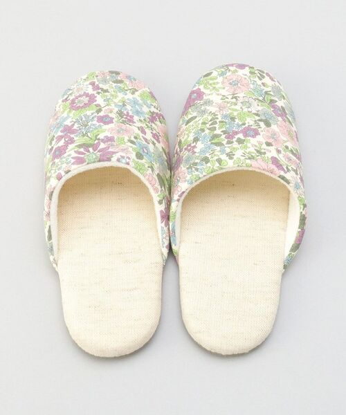 212 KITCHEN STORE / トゥーワントゥーキッチン ストア インナー・ルームウェア | スリッパ FL エミリー GR ＜フローレット・ロンドン＞ | 詳細4