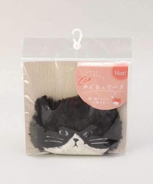 212 KITCHEN STORE / トゥーワントゥーキッチン ストア その他小物 | ハチワレネコポケットカイロ ネコBK | 詳細6