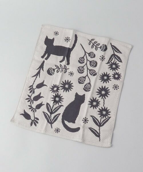 212 KITCHEN STORE / トゥーワントゥーキッチン ストア バスグッズ | キャリーヌ クロスタオル BK | 詳細1