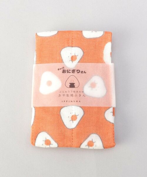 212 KITCHEN STORE / トゥーワントゥーキッチン ストア インテリア・生活雑貨・ホビー・ステーショナリー | ぎゅっとおにぎりさん 7枚あわせ かや生地ふきん 梅 | 詳細4