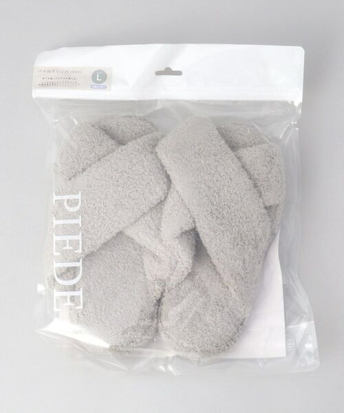 212 KITCHEN STORE / トゥーワントゥーキッチン ストア インテリア・インテリア雑貨 | ピエーデ パイルスリッパL クロスLGY | 詳細6