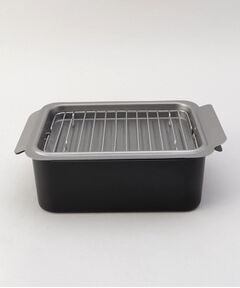 212 KITCHEN STORE / トゥーワントゥーキッチン ストア キッチンツール | ポコフリット IH対応角型揚げ鍋ワイド(アミ付)