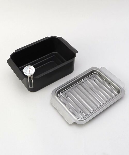 212 KITCHEN STORE / トゥーワントゥーキッチン ストア キッチンツール | ポコフリット IH対応角型揚げ鍋ワイド(温度計・アミ付) | 詳細5