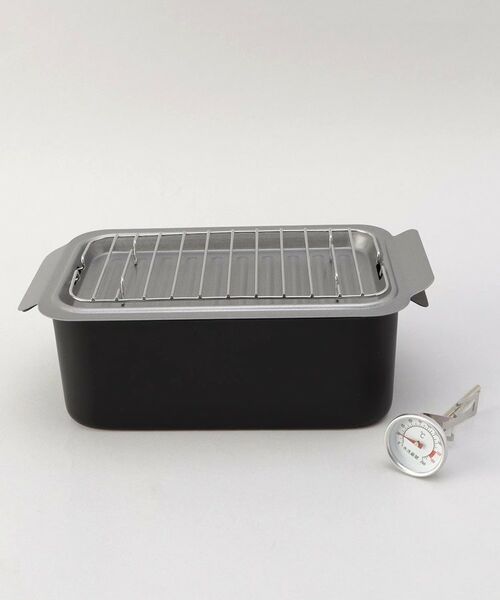 212 KITCHEN STORE / トゥーワントゥーキッチン ストア キッチンツール | ポコフリット IH対応角型揚げ鍋（温度計・アミ付） | 詳細1