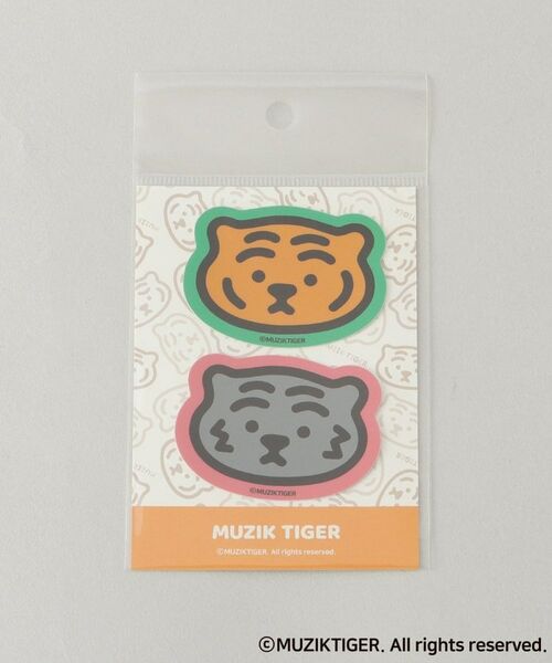 212 KITCHEN STORE / トゥーワントゥーキッチン ストア その他 | ステッカー2Pセット FACE ＜MUZIK TIGER ＞ | 詳細2