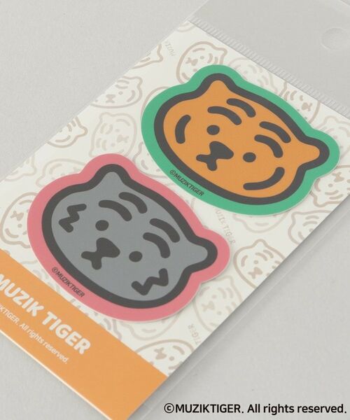 212 KITCHEN STORE / トゥーワントゥーキッチン ストア その他 | ステッカー2Pセット FACE ＜MUZIK TIGER ＞ | 詳細4