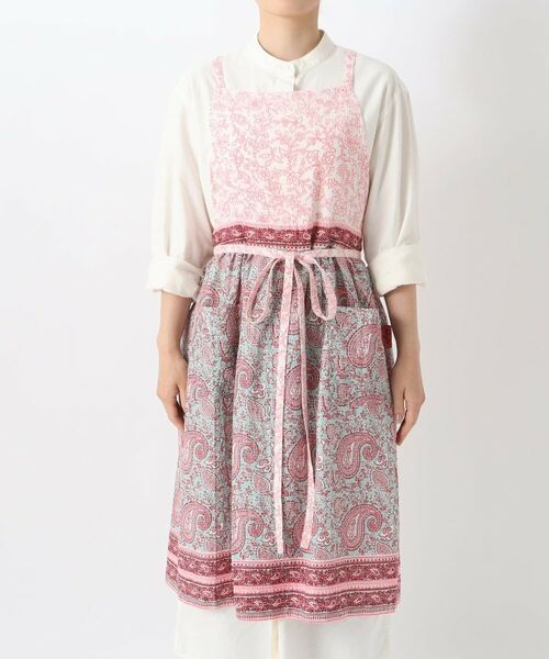 212 KITCHEN STORE / トゥーワントゥーキッチン ストア インテリア・生活雑貨・ホビー・ステーショナリー | コットンギャザー フルル エプロン PK | 詳細1