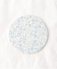 212 KITCHEN STORE / トゥーワントゥーキッチン ストア インテリア・生活雑貨・ホビー・ステーショナリー | 陶器珪藻土コースター ステンドフラワー BL