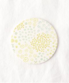 212 KITCHEN STORE / トゥーワントゥーキッチン ストア インテリア・生活雑貨・ホビー・ステーショナリー | 陶器珪藻土コースター ステンドフラワー YE