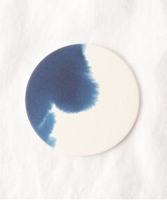 212 KITCHEN STORE / トゥーワントゥーキッチン ストア インテリア・生活雑貨・ホビー・ステーショナリー | 陶器珪藻土コースター 藍染 暈（ぼかし）