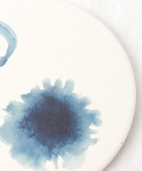 212 KITCHEN STORE / トゥーワントゥーキッチン ストア インテリア・生活雑貨・ホビー・ステーショナリー | 陶器珪藻土コースター 藍染 円（えん） | 詳細3