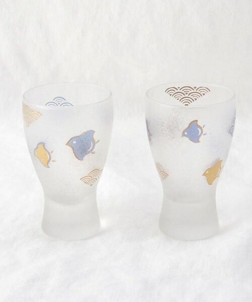 212 KITCHEN STORE / トゥーワントゥーキッチン ストア グラス・マグカップ | プレミアム波千鳥酒グラスペアセット | 詳細2