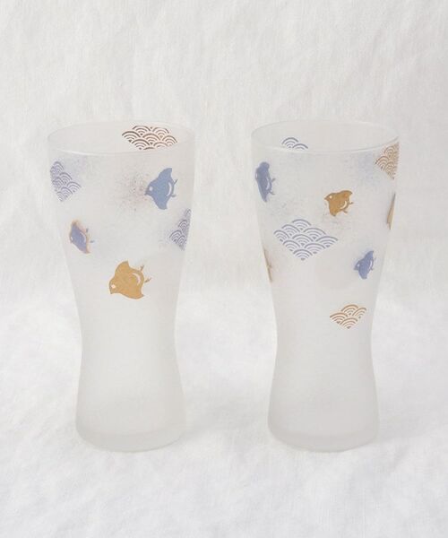 212 KITCHEN STORE / トゥーワントゥーキッチン ストア グラス・マグカップ | プレミアム波千鳥ビアMペアセット | 詳細2