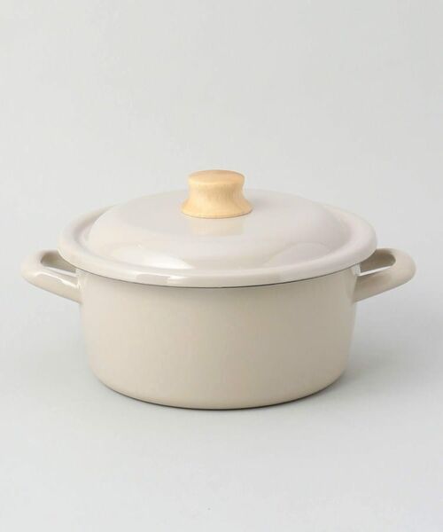 212 KITCHEN STORE / トゥーワントゥーキッチン ストア キッチンツール | コットンプラス 20cmキャセロール BE ＜富士ホーロー＞ | 詳細1