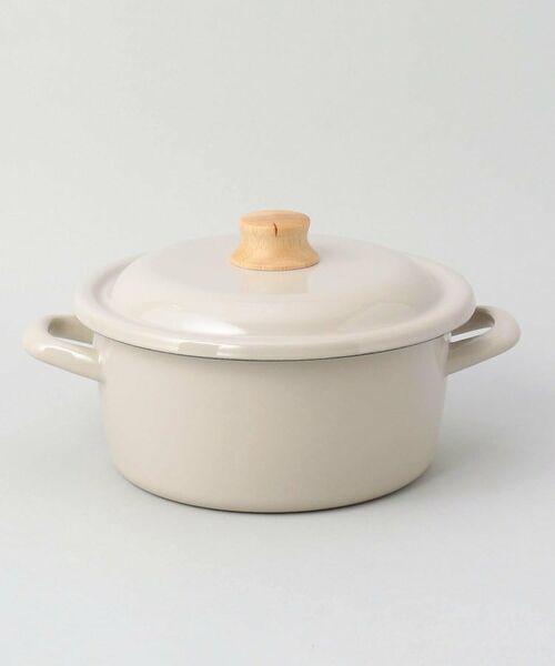 212 KITCHEN STORE / トゥーワントゥーキッチン ストア キッチンツール | コットンプラス 20cmキャセロール BE ＜富士ホーロー＞ | 詳細2