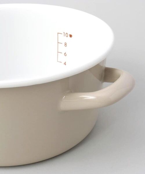 212 KITCHEN STORE / トゥーワントゥーキッチン ストア キッチンツール | コットンプラス 20cmキャセロール BE ＜富士ホーロー＞ | 詳細5