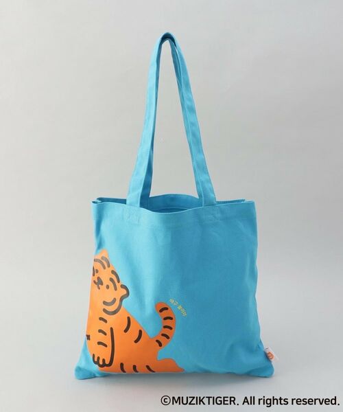 212 KITCHEN STORE / トゥーワントゥーキッチン ストア その他 | A4サイズトートバッグ BL ＜MUZIK TIGER ＞ | 詳細1