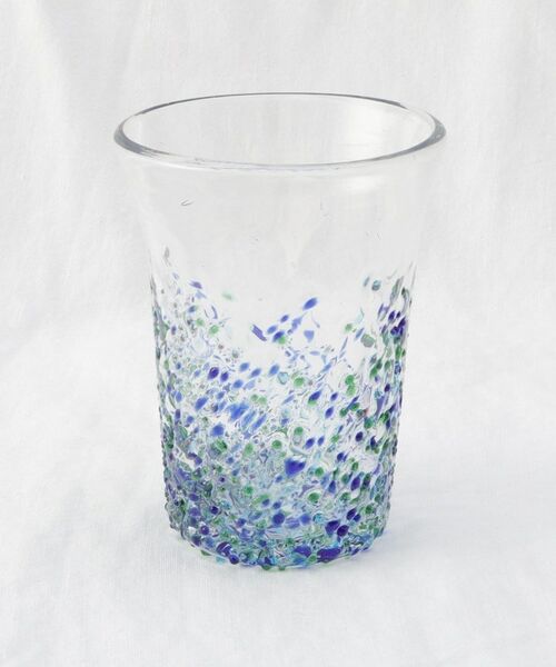 212 KITCHEN STORE / トゥーワントゥーキッチン ストア グラス・マグカップ | 琉球浪漫 トロピカル タンブラー BL | 詳細1