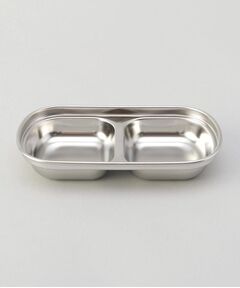 212 KITCHEN STORE / トゥーワントゥーキッチン ストア 食器 | 韓味家 ステンレス製仕切り皿(2連)