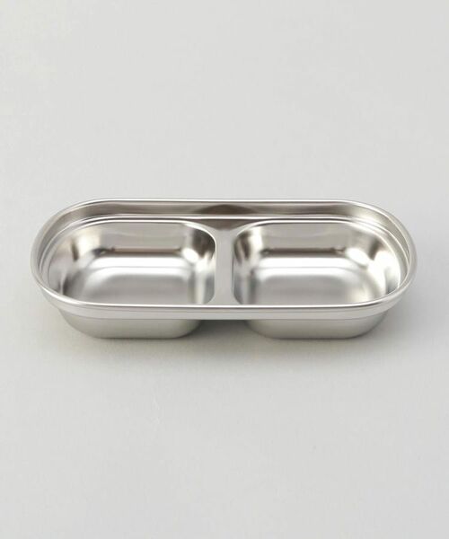 212 KITCHEN STORE / トゥーワントゥーキッチン ストア 食器 | 韓味家 ステンレス製仕切り皿(2連) | 詳細1