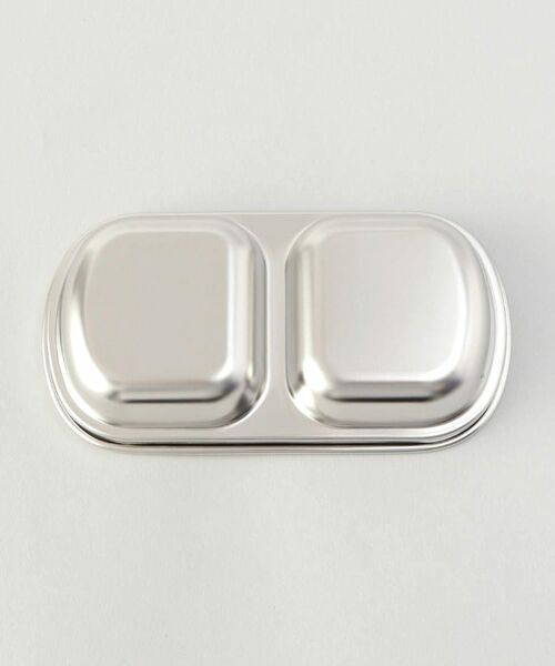 212 KITCHEN STORE / トゥーワントゥーキッチン ストア 食器 | 韓味家 ステンレス製仕切り皿(2連) | 詳細3