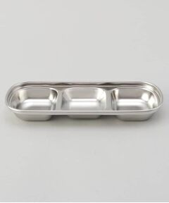 212 KITCHEN STORE / トゥーワントゥーキッチン ストア 食器 | 韓味家 ステンレス製仕切り皿(3連)