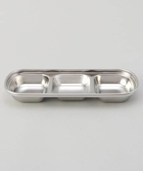 212 KITCHEN STORE / トゥーワントゥーキッチン ストア 食器 | 韓味家 ステンレス製仕切り皿(3連) | 詳細1