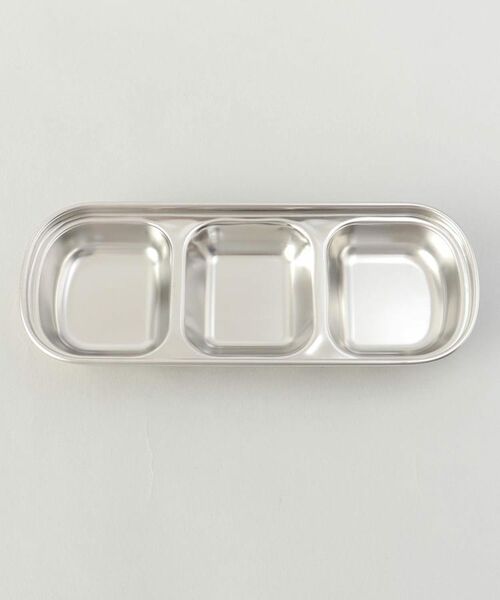 212 KITCHEN STORE / トゥーワントゥーキッチン ストア 食器 | 韓味家 ステンレス製仕切り皿(3連) | 詳細2