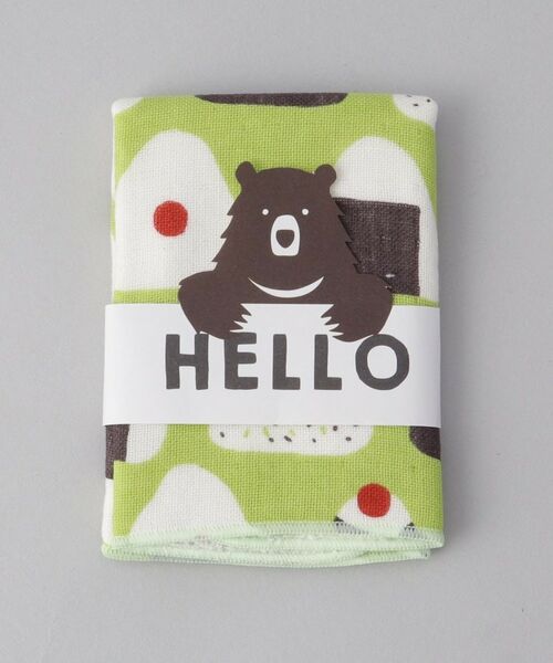 212 KITCHEN STORE / トゥーワントゥーキッチン ストア ハンカチ | HELLO BEAR タオルハンカチ オニギリ | 詳細4