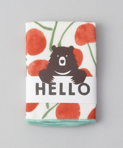 212 KITCHEN STORE / トゥーワントゥーキッチン ストア ハンカチ | HELLO BEAR タオルハンカチ チェリー | 詳細4