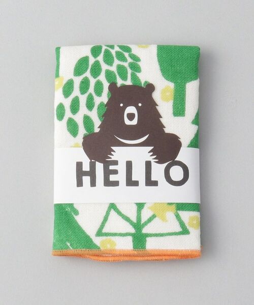 212 KITCHEN STORE / トゥーワントゥーキッチン ストア ハンカチ | HELLO BEAR タオルハンカチ フォレスト | 詳細4