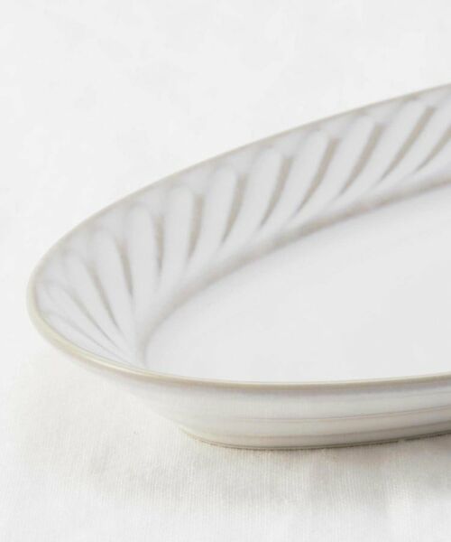 212 KITCHEN STORE / トゥーワントゥーキッチン ストア 食器 | オーバル長皿31cm CR | 詳細5