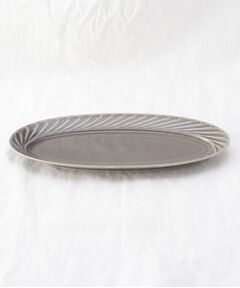 212 KITCHEN STORE / トゥーワントゥーキッチン ストア 食器 | オーバル長皿31cm GY