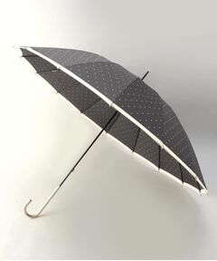 212 KITCHEN STORE / トゥーワントゥーキッチン ストア 傘 | Wpc. 16本骨ピンドット BK 長傘