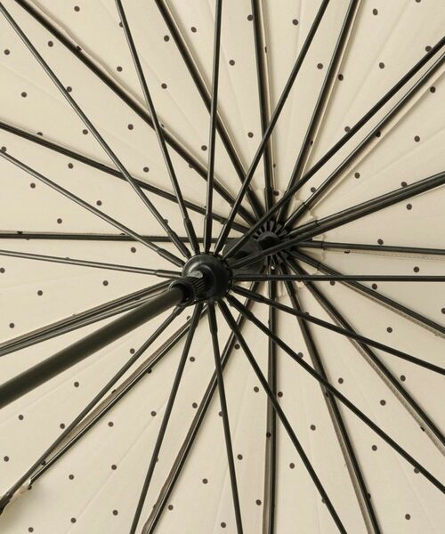 212 KITCHEN STORE / トゥーワントゥーキッチン ストア 傘 | Wpc. 16本骨ピンドット BE 長傘 | 詳細3