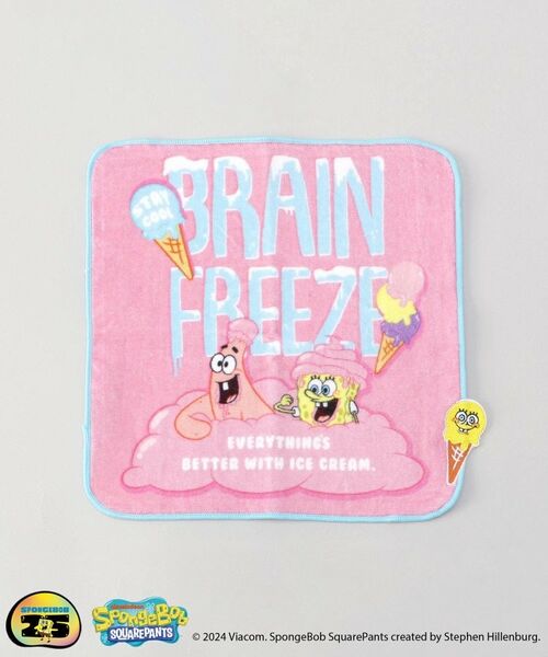 212 KITCHEN STORE / トゥーワントゥーキッチン ストア その他 | ミニタオル ICECREAM ＜SPONGE BOB スポンジ・ボブ＞ | 詳細1
