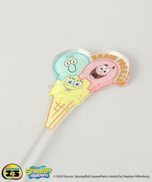 212 KITCHEN STORE / トゥーワントゥーキッチン ストア その他 | アクリルマドラー ICECREAM ＜SPONGE BOB スポンジ・ボブ＞ | 詳細3