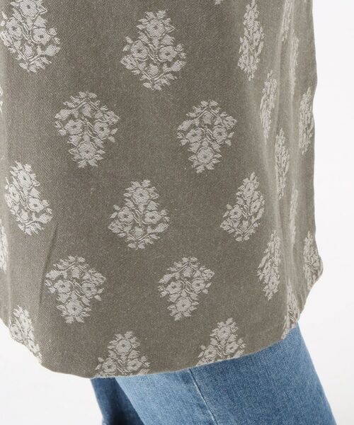 212 KITCHEN STORE / トゥーワントゥーキッチン ストア インテリア・生活雑貨・ホビー・ステーショナリー | フラワージャガードエプロン GY | 詳細7