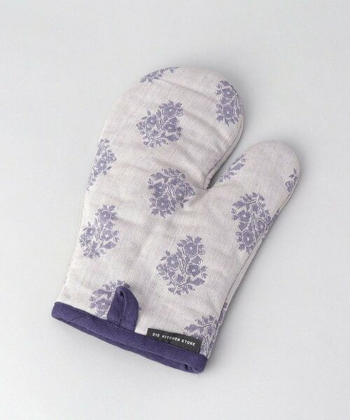 212 KITCHEN STORE / トゥーワントゥーキッチン ストア インテリア・生活雑貨・ホビー・ステーショナリー | フラワージャガードミトン BL | 詳細1
