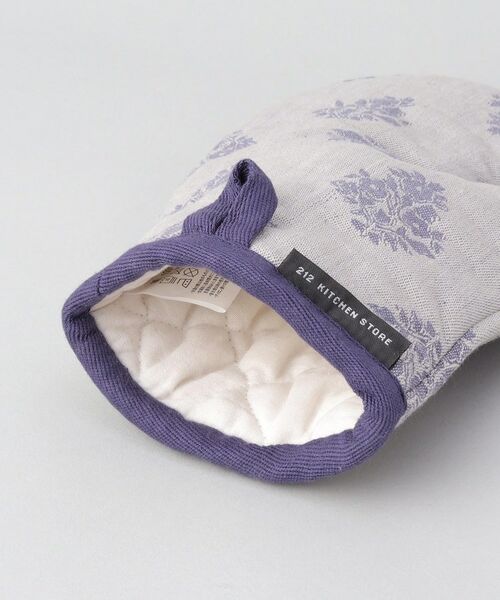 212 KITCHEN STORE / トゥーワントゥーキッチン ストア インテリア・生活雑貨・ホビー・ステーショナリー | フラワージャガードミトン BL | 詳細3
