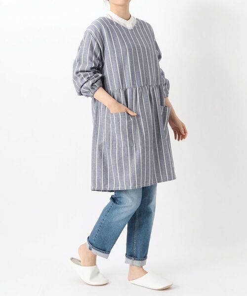 212 KITCHEN STORE / トゥーワントゥーキッチン ストア インテリア・生活雑貨・ホビー・ステーショナリー | ヘリンボーンストライプかっぽう着 NV | 詳細10