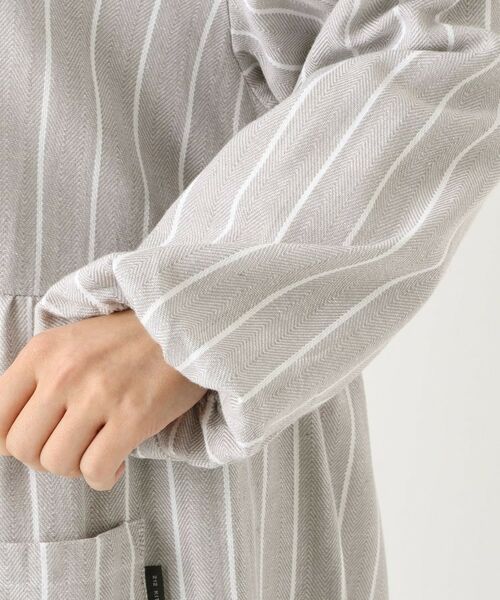 212 KITCHEN STORE / トゥーワントゥーキッチン ストア インテリア・生活雑貨・ホビー・ステーショナリー | ヘリンボーンストライプかっぽう着 GY | 詳細5