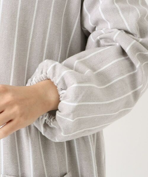 212 KITCHEN STORE / トゥーワントゥーキッチン ストア インテリア・生活雑貨・ホビー・ステーショナリー | ヘリンボーンストライプかっぽう着 GY | 詳細6