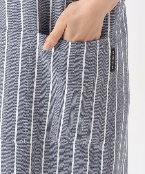 212 KITCHEN STORE / トゥーワントゥーキッチン ストア インテリア・生活雑貨・ホビー・ステーショナリー | ヘリンボーンストライプエプロン NV | 詳細6