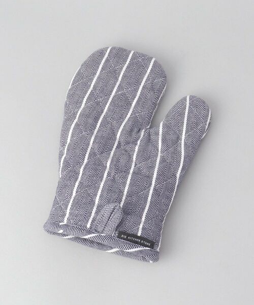 212 KITCHEN STORE / トゥーワントゥーキッチン ストア インテリア・生活雑貨・ホビー・ステーショナリー | ヘリンボーンストライプミトン NV | 詳細1